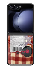 Queen of Disaster Samsung Galaxy Z Flip5 Glass Case