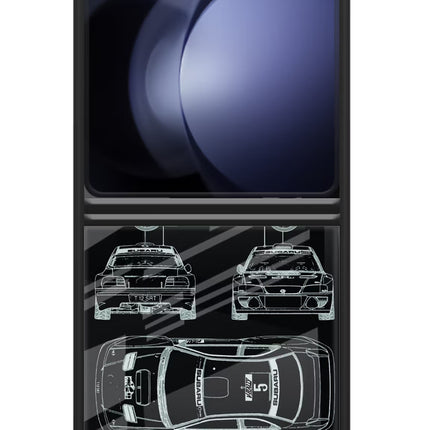 WRC'99 Samsung Galaxy Z Flip5 Glass Case