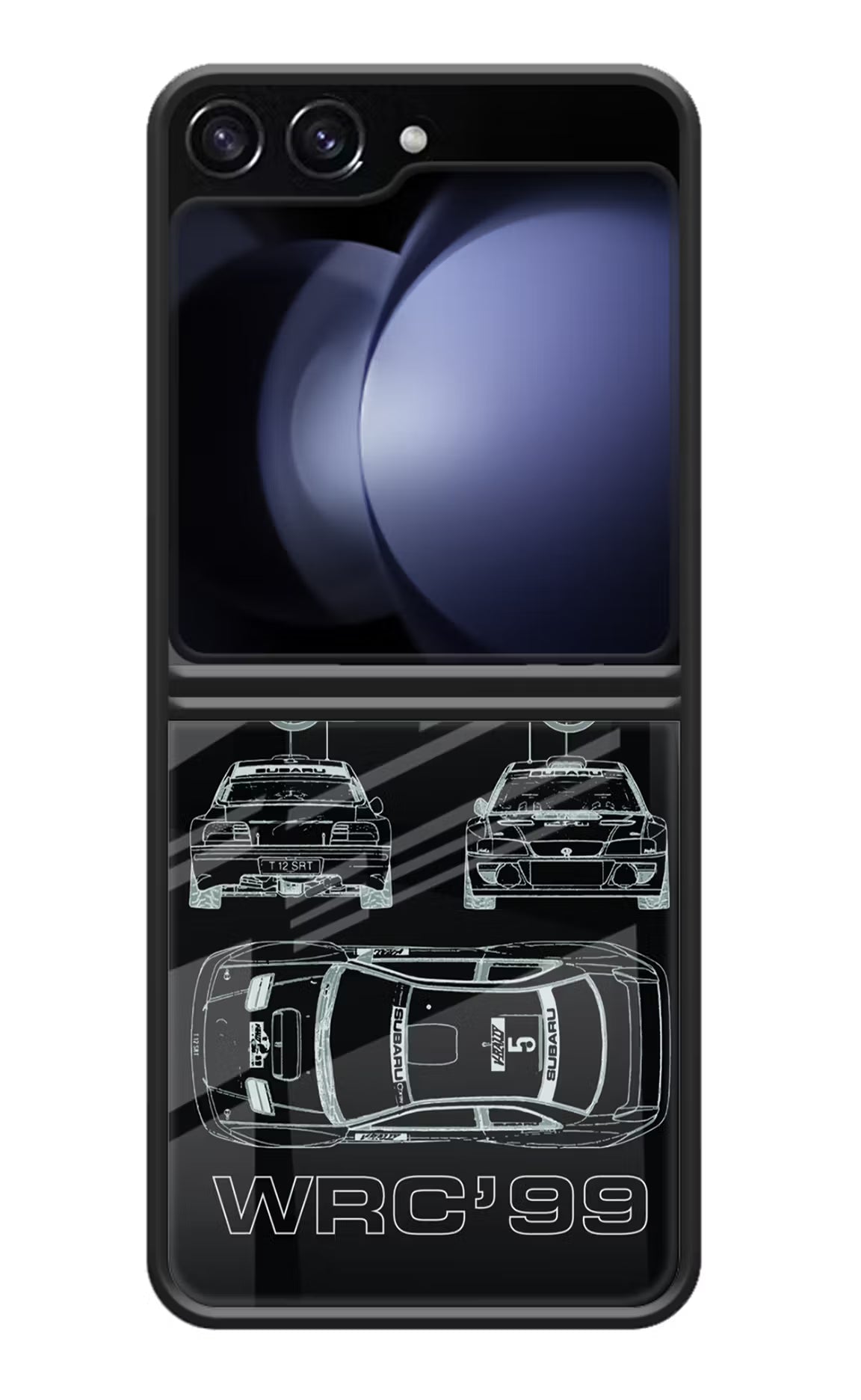 WRC'99 Samsung Galaxy Z Flip5 Glass Case