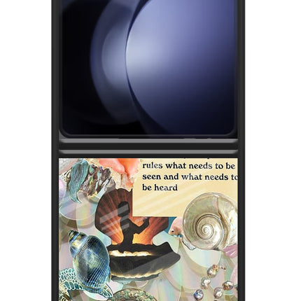 Aquarius Zodiac Samsung Galaxy Z Flip5 Glass Case
