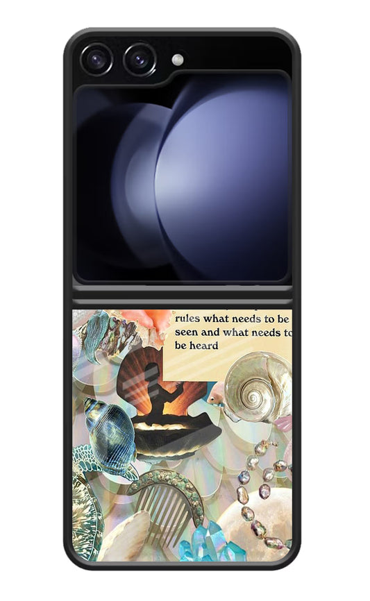 Aquarius Zodiac Samsung Galaxy Z Flip5 Glass Case