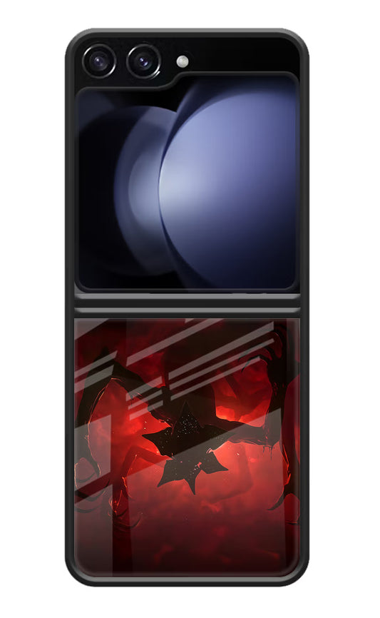 Ordinary Things Downside Up Samsung Galaxy Z Flip5 Glass Case