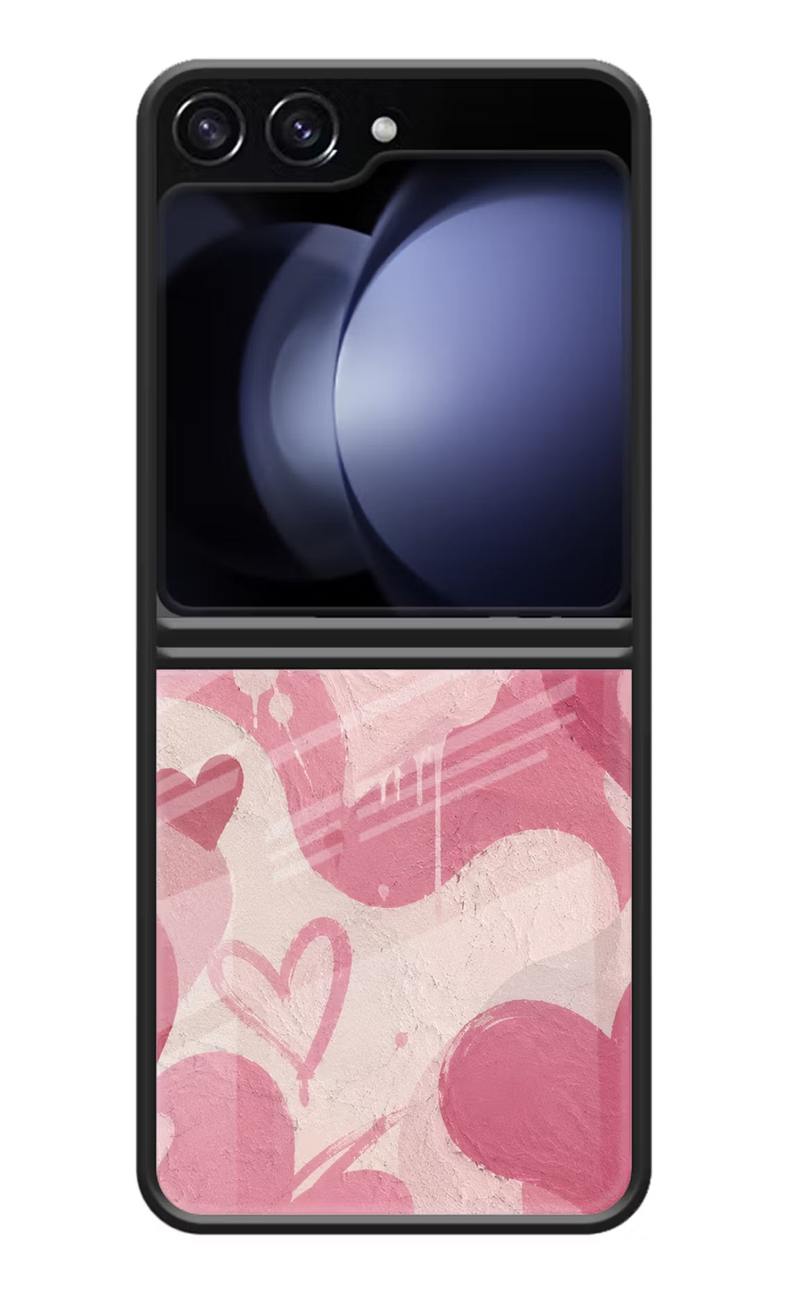 Hearty case Samsung Galaxy Z Flip5 Glass Case