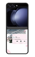 Wave to earth Samsung Galaxy Z Flip5 Glass Case