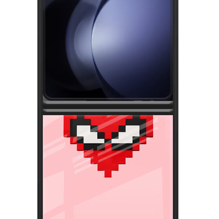 Gwen Heart Samsung Galaxy Z Flip5 Glass Case