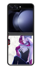 Gwen Verse Samsung Galaxy Z Flip5 Glass Case