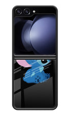 Stitch Crush Samsung Galaxy Z Flip5 Glass Case