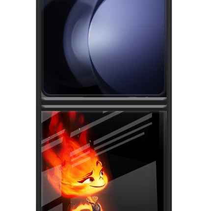 Ember Flame Samsung Galaxy Z Flip5 Glass Case