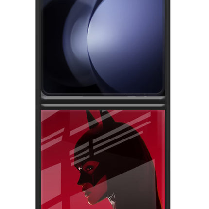 Night Thief Samsung Galaxy Z Flip5 Glass Case