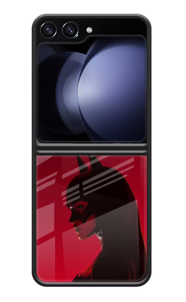 Night Thief Samsung Galaxy Z Flip5 Glass Case