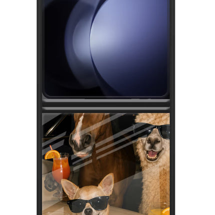 Party Squad Samsung Galaxy Z Flip5 Glass Case