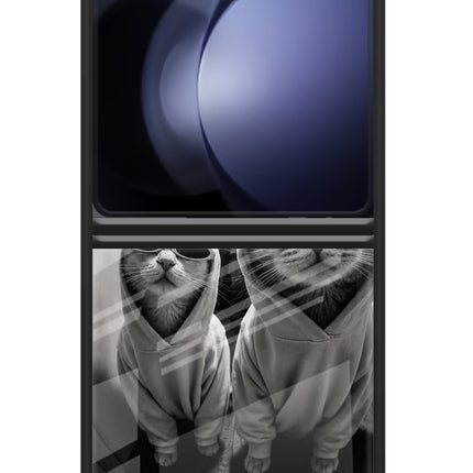 Hood Cats Samsung Galaxy Z Flip5 Glass Case