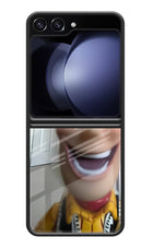 Side Eye Woody Samsung Galaxy Z Flip5 Glass Case
