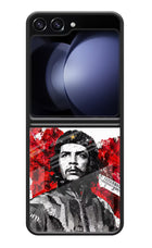 Che Guevara Revolution Samsung Galaxy Z Flip5 Glass Case