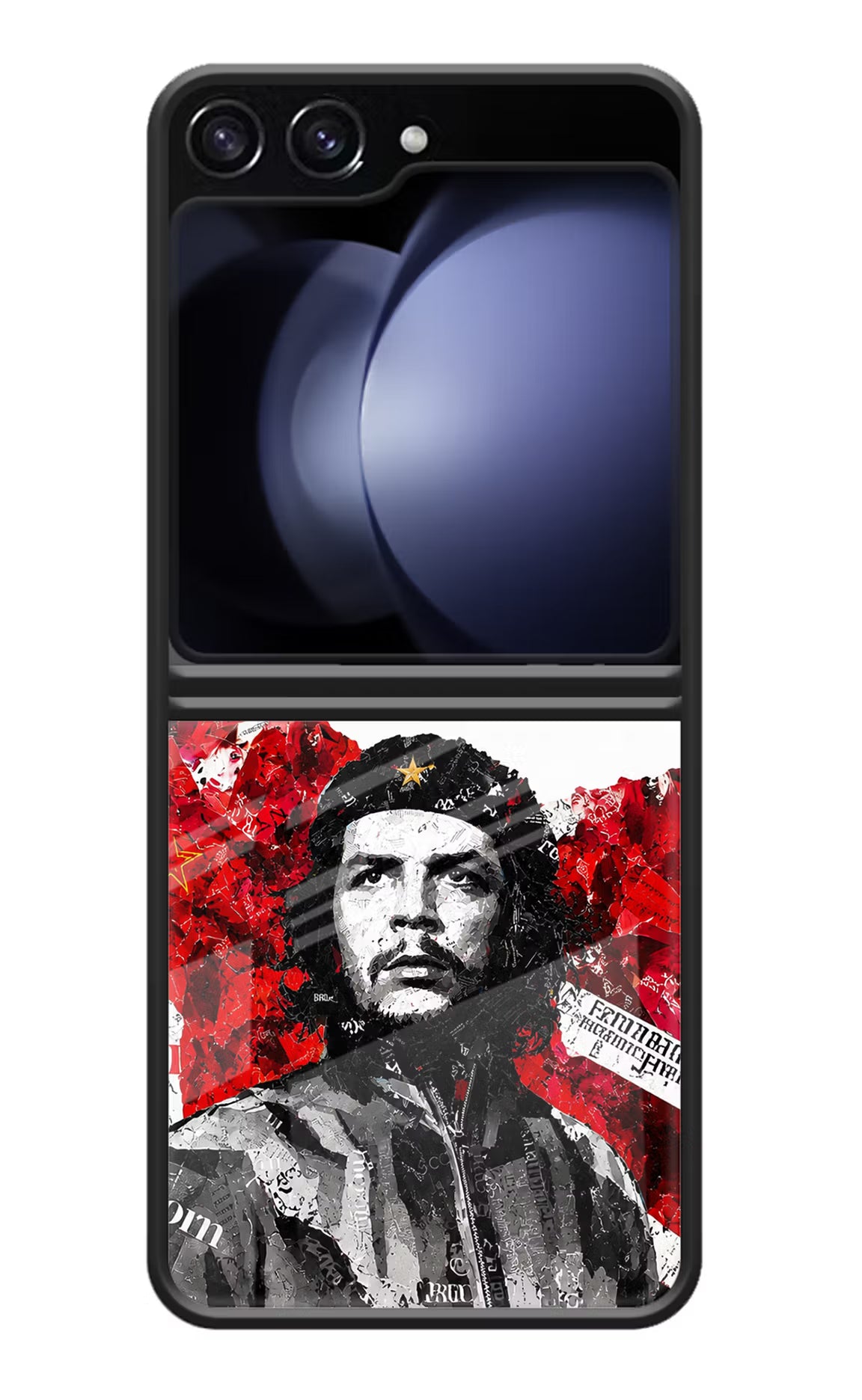 Che Guevara Revolution Samsung Galaxy Z Flip5 Glass Case