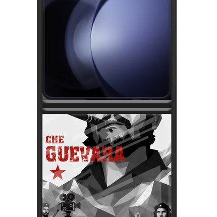 Che Guevara Iconic Samsung Galaxy Z Flip5 Glass Case