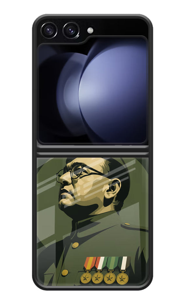 Netaji Legacy Samsung Galaxy Z Flip5 Glass Case