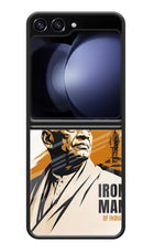 Sardar Patel Iron Will Samsung Galaxy Z Flip5 Glass Case