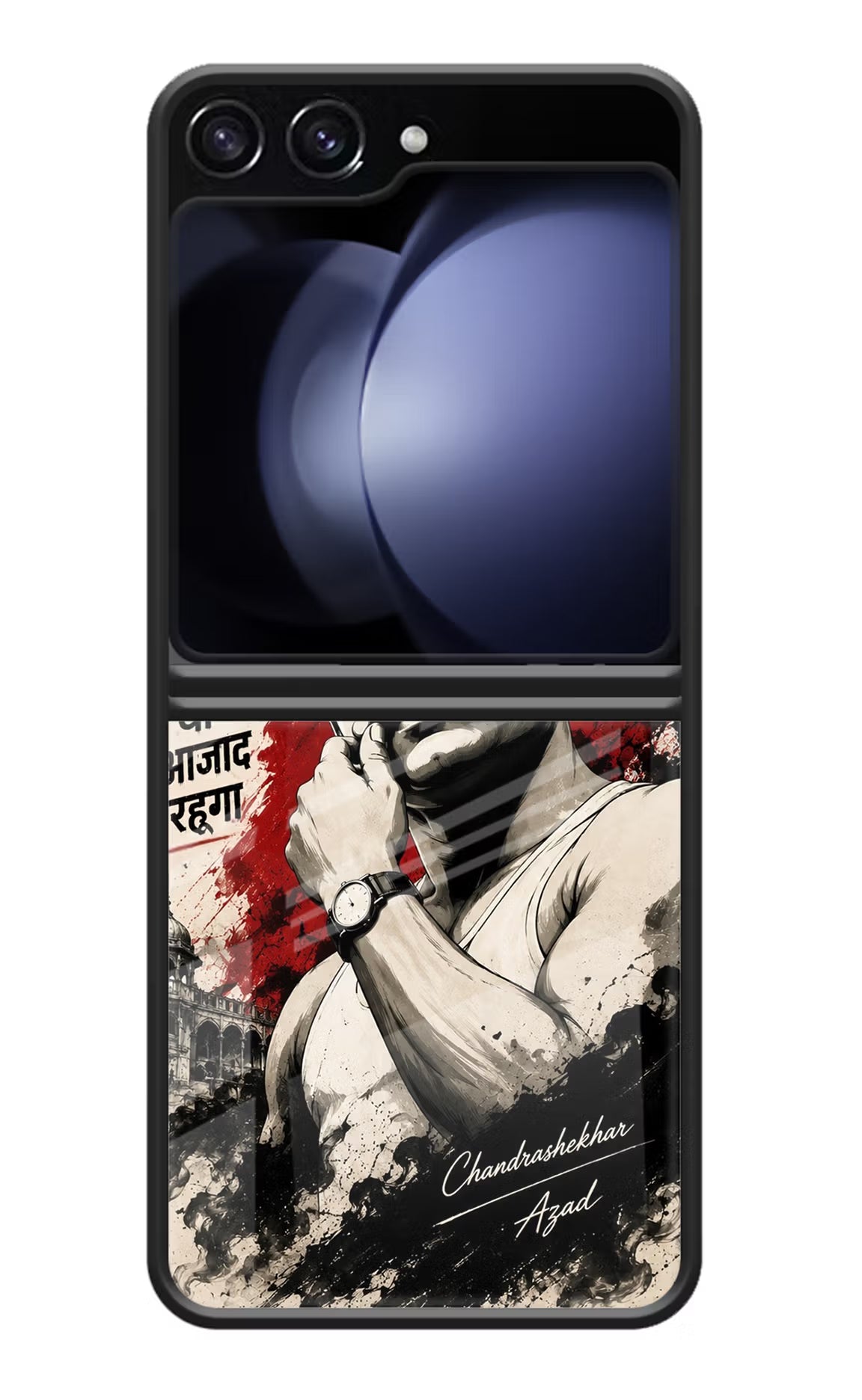 Dr. Ambedkar Visionary Samsung Galaxy Z Flip5 Glass Case