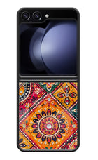 Kutch Glow Samsung Galaxy Z Flip5 Glass Case