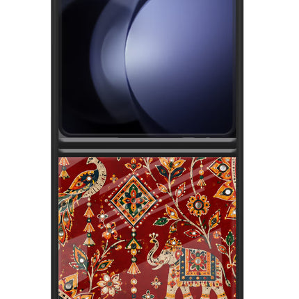 Laal Riwaaz Samsung Galaxy Z Flip5 Glass Case