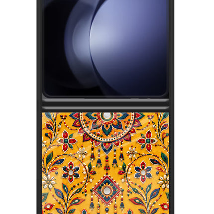 Sunlit Aura Samsung Galaxy Z Flip5 Glass Case