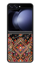 Noir Mehfil Samsung Galaxy Z Flip5 Glass Case