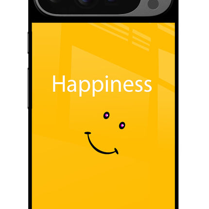 Happiness With Smiley Google Pixel 9 Pro XL Glass Case