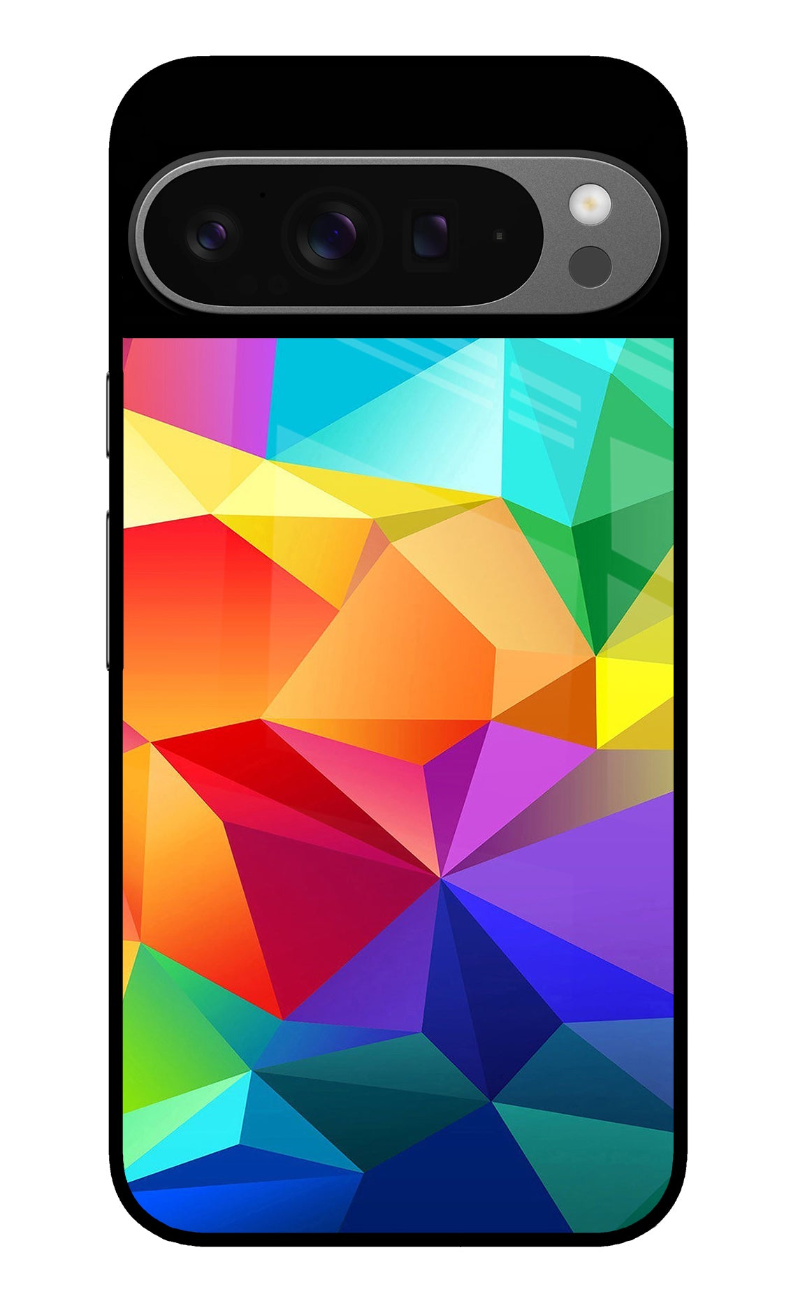 Abstract Pattern Google Pixel 9 Pro XL Glass Case