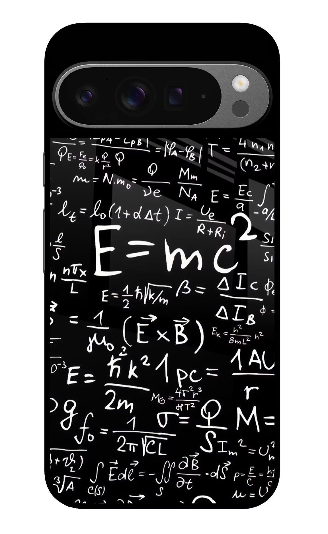 Physics Formula Google Pixel 9 Pro XL Glass Case Back Cover by Casekaro