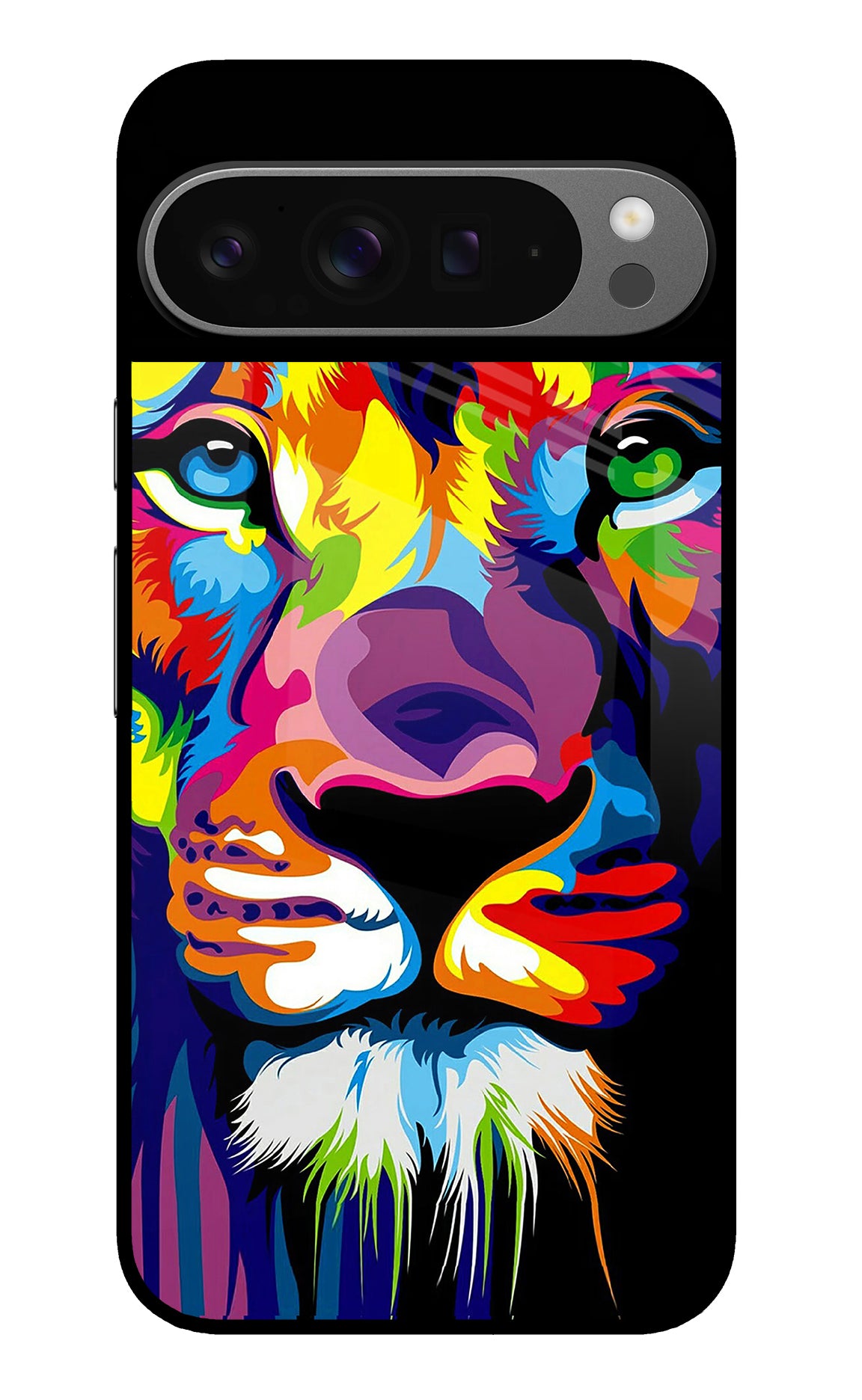 Lion Google Pixel 9 Pro XL Glass Case