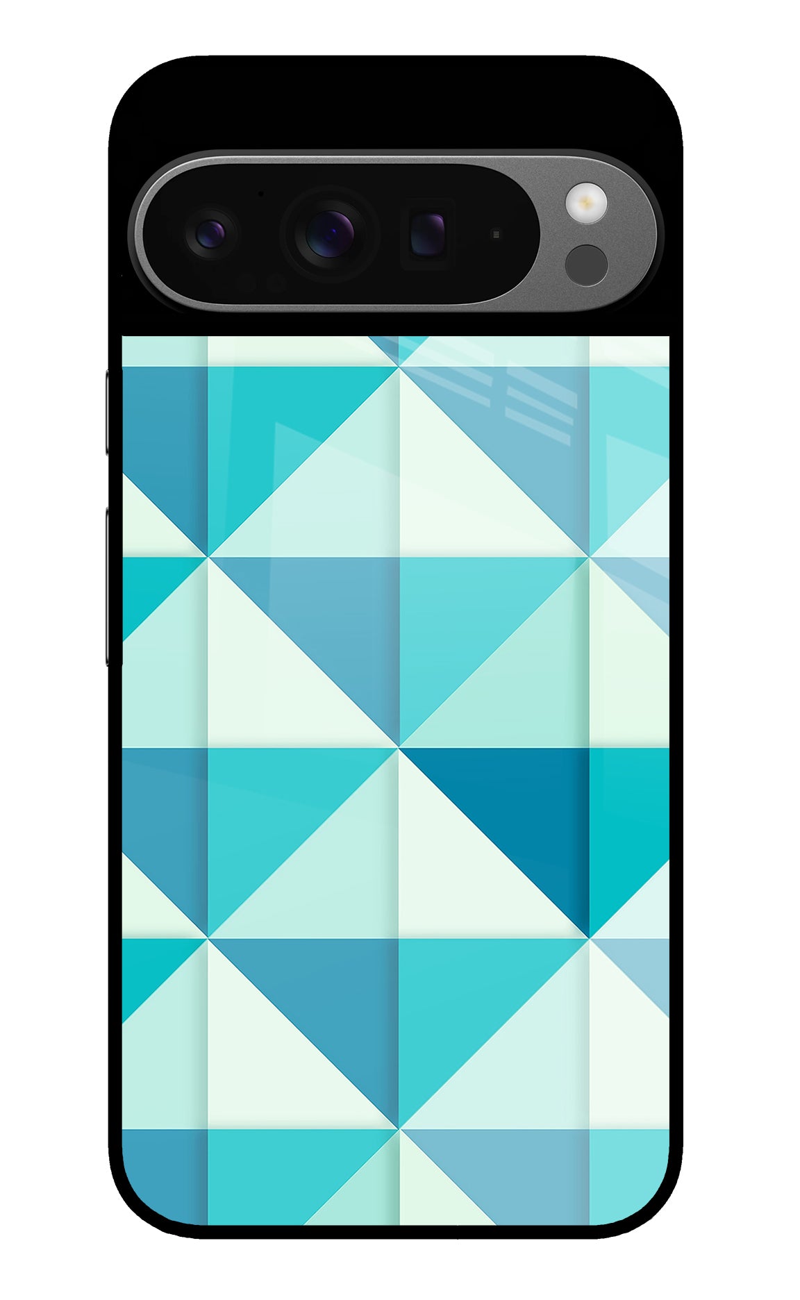 Abstract Google Pixel 9 Pro XL Glass Case