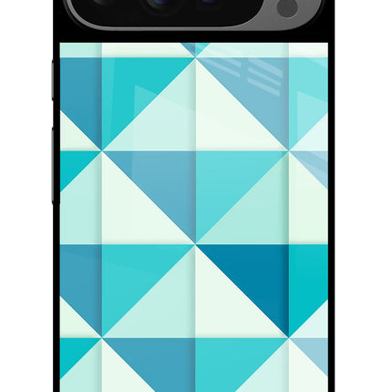 Abstract Google Pixel 9 Pro XL Glass Case