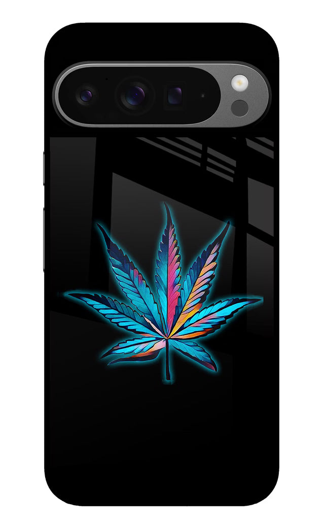 Weed Google Pixel 9 Pro XL Glass Case Back Cover by Casekaro