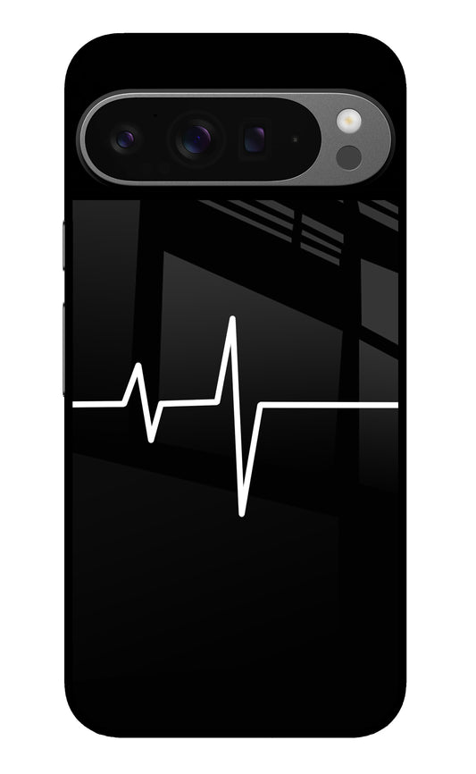 Heart Beats Google Pixel 9 Pro XL Glass Case