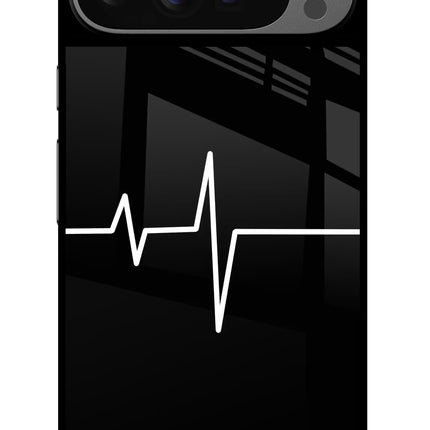 Heart Beats Google Pixel 9 Pro XL Glass Case