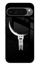 Moon Space Google Pixel 9 Pro XL Glass Case Back Cover by Casekaro