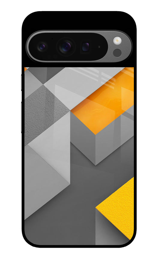 Abstract Google Pixel 9 Pro XL Glass Case