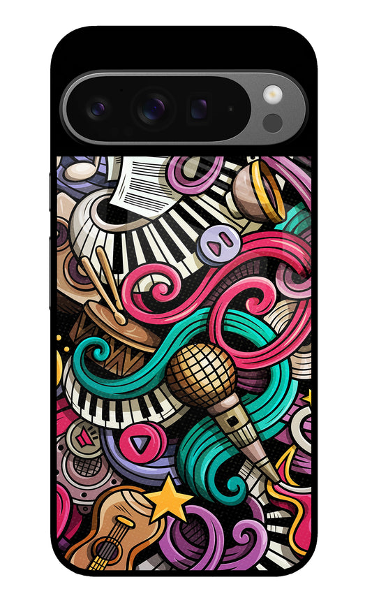 Music Abstract Google Pixel 9 Pro XL Glass Case