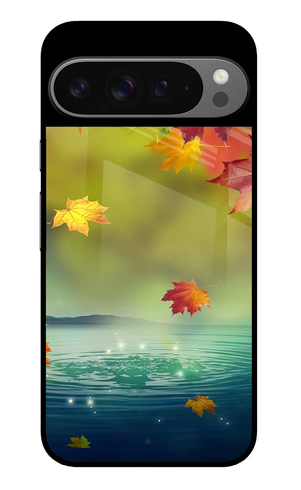 Flowers Google Pixel 9 Pro XL Glass Case Back Cover by Casekaro