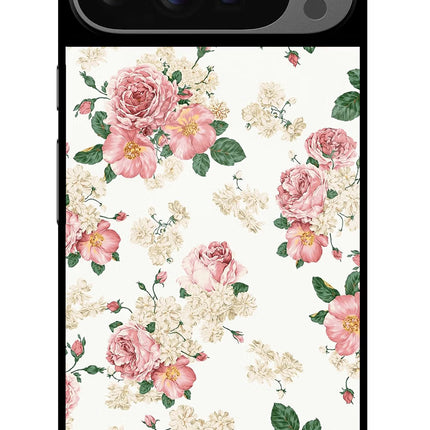 Flowers Google Pixel 9 Pro XL Glass Case