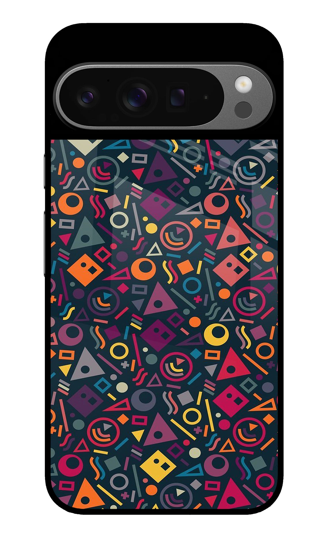 Geometric Abstract Google Pixel 9 Pro XL Glass Case