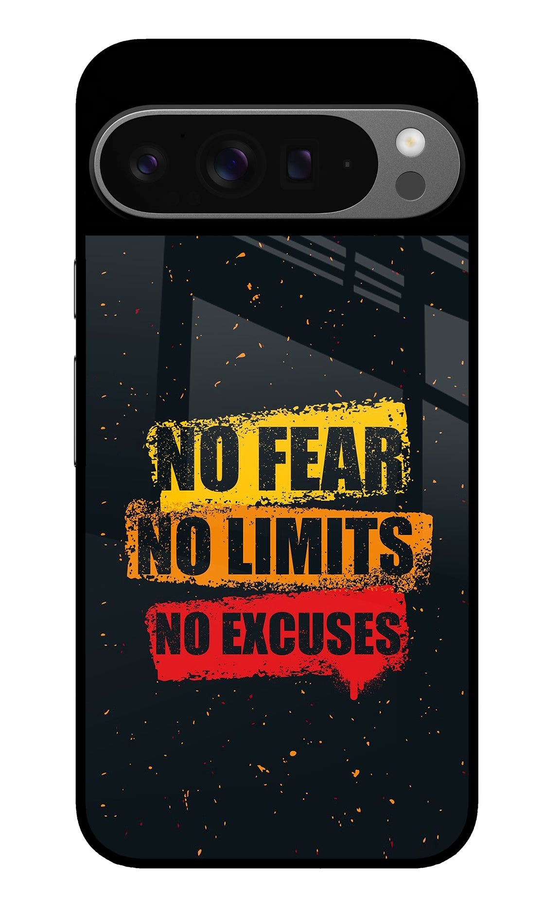 No Fear No Limits No Excuse Google Pixel 9 Pro XL Back Cover