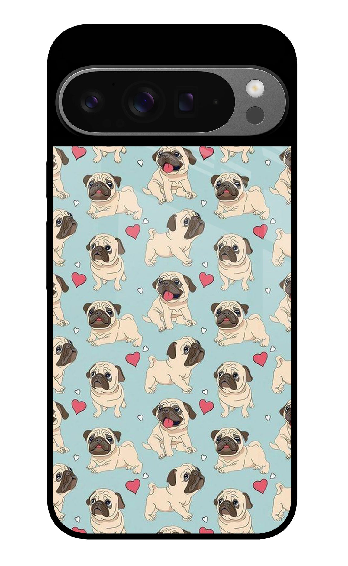 Pug Dog Google Pixel 9 Pro XL Back Cover