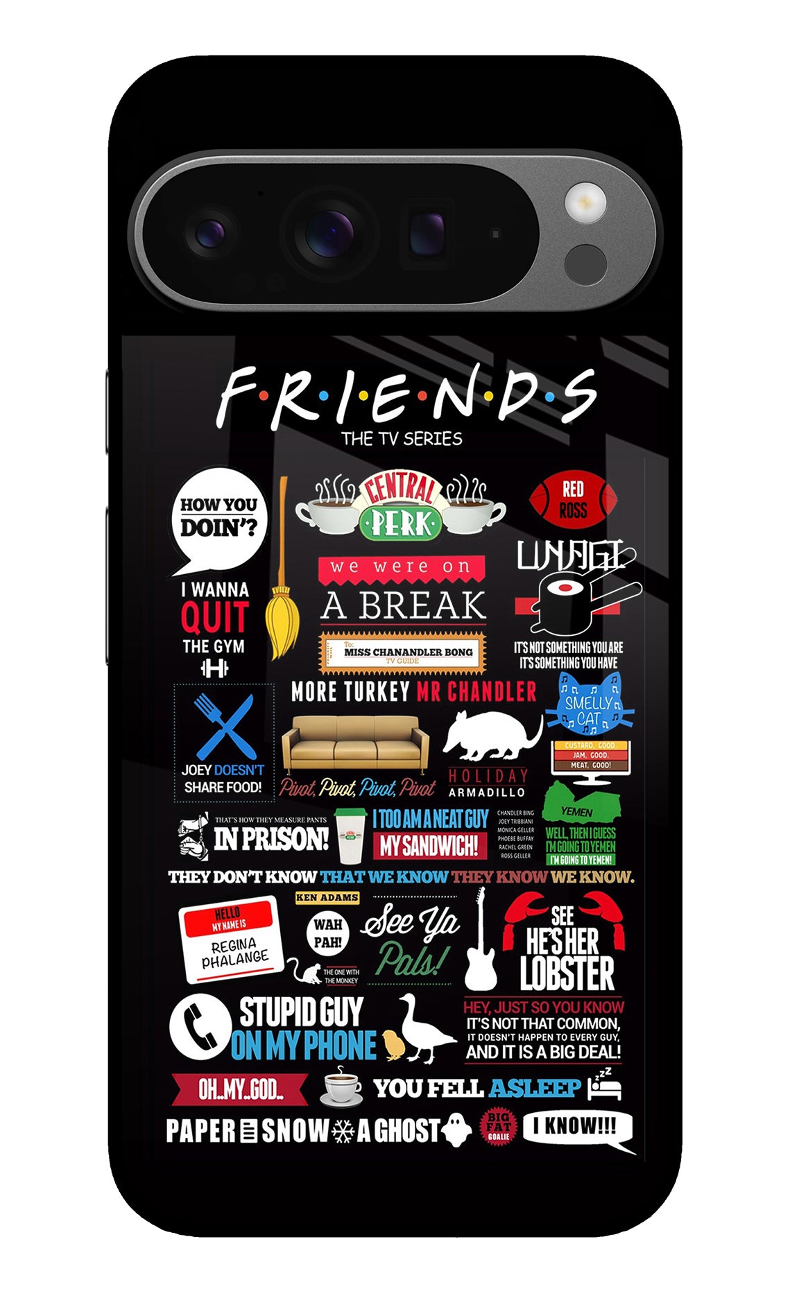 FRIENDS Google Pixel 9 Pro XL Back Cover