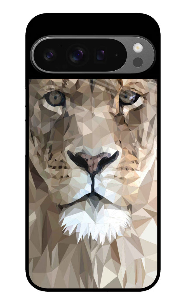 Lion Art Google Pixel 9 Pro XL Glass Case Back Cover by Casekaro
