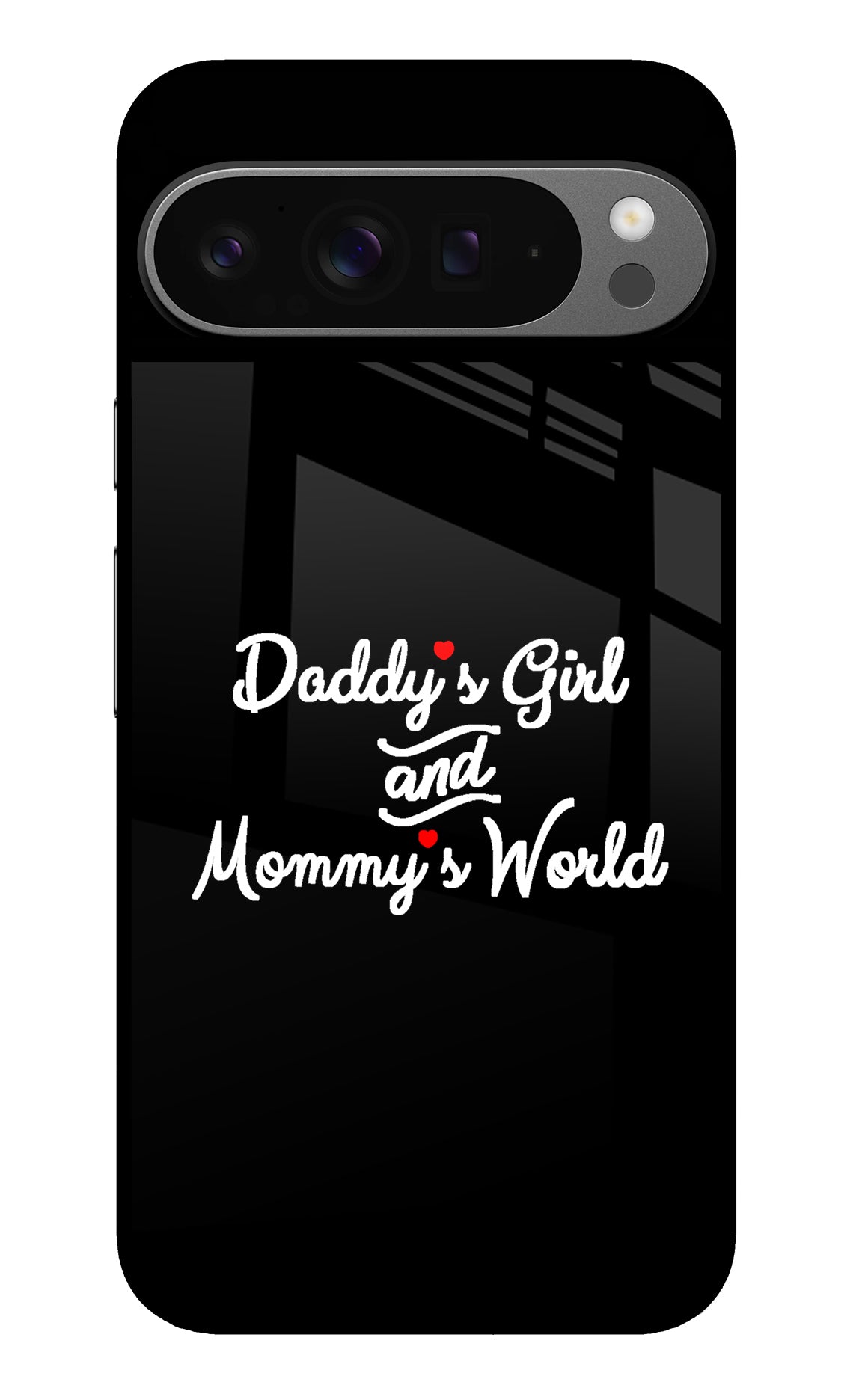 Daddy's Girl and Mommy's World Google Pixel 9 Pro XL Glass Case