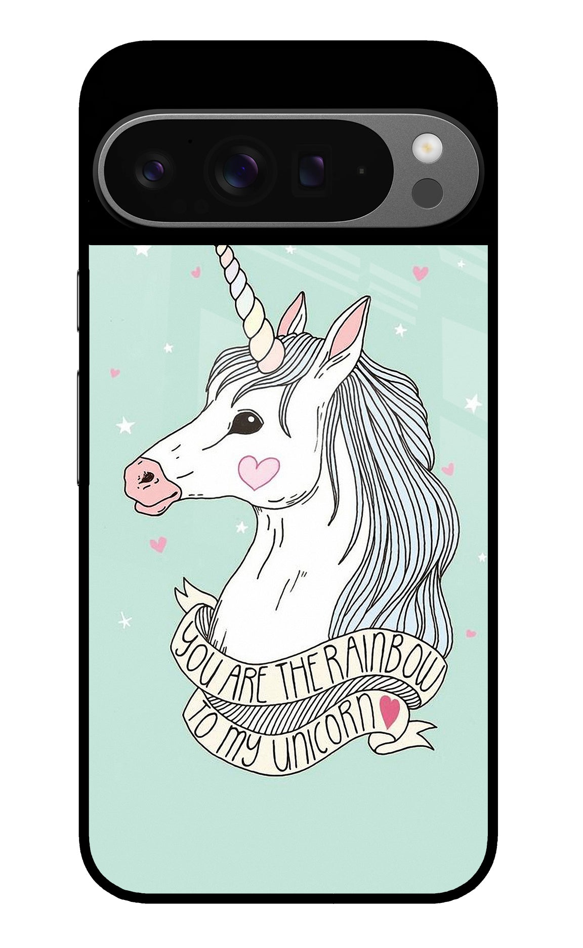 Unicorn Wallpaper Google Pixel 9 Pro XL Glass Case