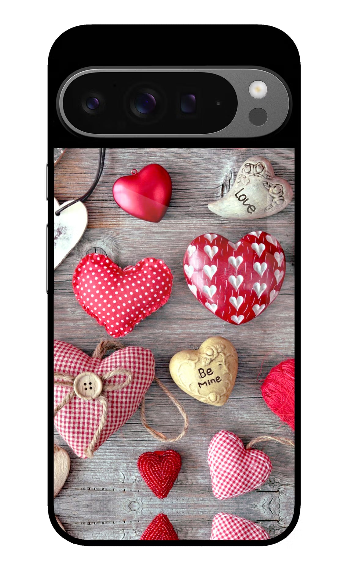Love Wallpaper Google Pixel 9 Pro XL Glass Case Back Cover by Casekaro