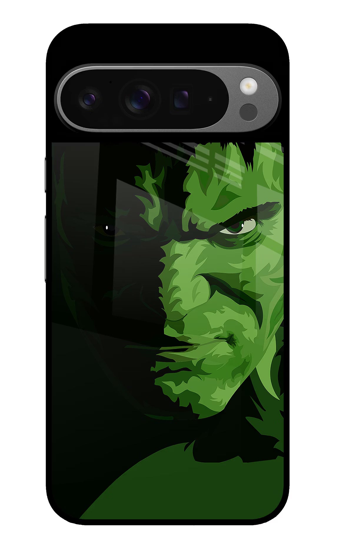 HULK Google Pixel 9 Pro XL Glass Case Back Cover by Casekaro